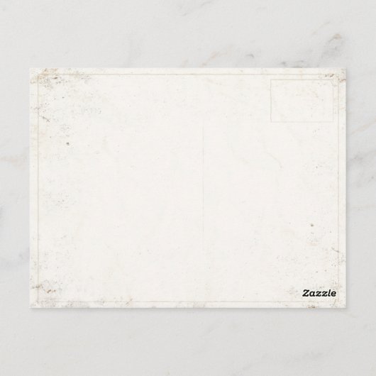 バレエダンサー付きエドガー・ガスはがき ポストカード (裏面)