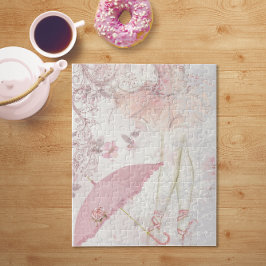 バレエダンサー傘 ジグソーパズル