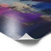 バレエダンサー抽象芸術アート フォトプリント            (角)