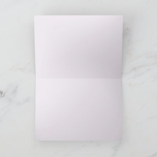 バレエダンサー超リアルムーンお客様のパーソナライズに感謝 カード (内部)