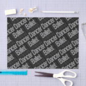 バレエダンサー超常連ティッシュペーパー 薄葉紙 (クラフト)