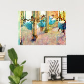 バレエダンサー～エドガー・デガ ポスター (ホームオフィス)