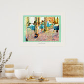 バレエダンサー～エドガー・デガ ポスター (キッチン)