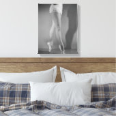バレエダンサー キャンバスプリント (インサイチュ (寝室))