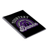 バレエダンサー クラシックダンス パフォーマー ノートブック (右側)