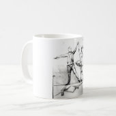 バレエダンサー コーヒーマグカップ (正面左)