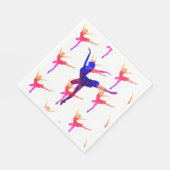 バレエダンサー スタンダードランチョンナプキン (角)