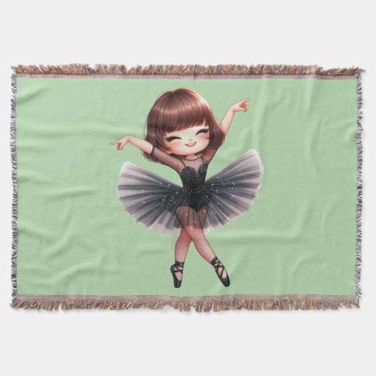 バレエダンサー スローブランケット (正面)