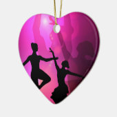 バレエダンサー セラミックオーナメント (左)