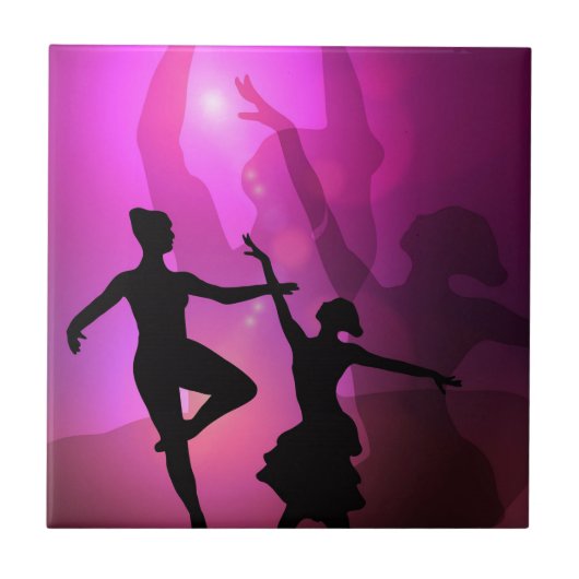 バレエダンサー タイル (正面)