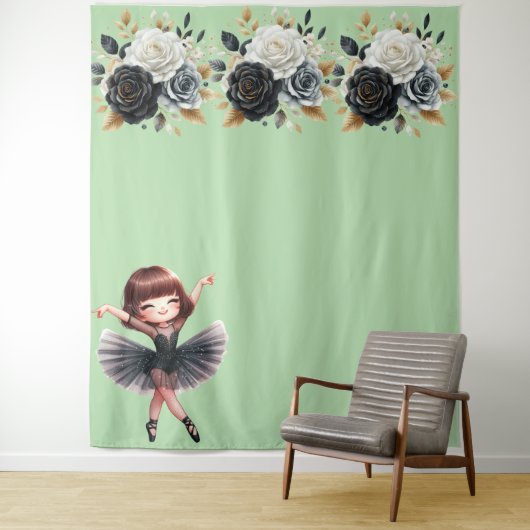 バレエダンサー タペストリー (インサイチュ)