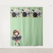 バレエダンサー タペストリー (正面)