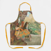 バレエダンサー、デガスアート エプロン (正面)