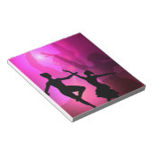 バレエダンサー ノートパッド (アングル)