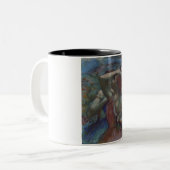 バレエダンサー（バレリーナス）（エドガー・デガス） ツートーンマグカップ (正面左)