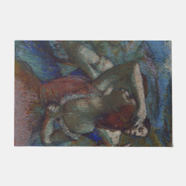 バレエダンサー（バレリーナス）（エドガー・デガス） ドアマット