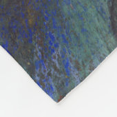 バレエダンサー（バレリーナス）（エドガー・デガス） フリースブランケット (角)