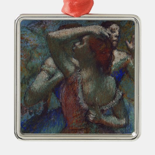 バレエダンサー(バレリーナス)(エドガー・デガス) メタルオーナメント (正面)