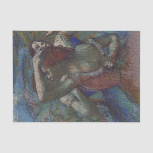 バレエダンサー(バレリーナス)(エドガー・デガス) 薄葉紙 (正面)