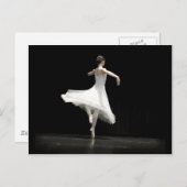 バレエダンサー ポストカード (正面/裏面)