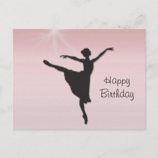 バレエダンサー ポストカード