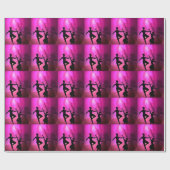 バレエダンサー ラッピングペーパー (フラット)