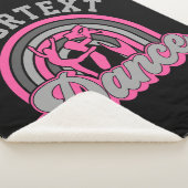 バレエダンサーADD文字クラシックダンスパフォーマー シェルパブランケット (3/4)