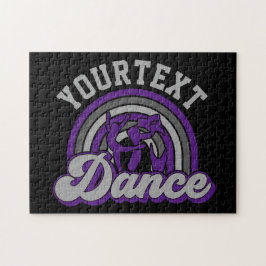 バレエダンサーADD文字クラシックダンスパフォーマー ジグソーパズル