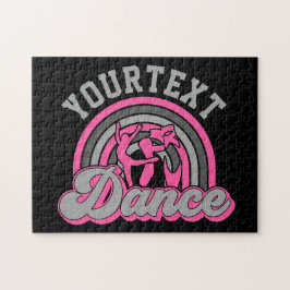 バレエダンサーADD文字クラシックダンスパフォーマー ジグソーパズル