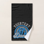 バレエダンサーADD文字クラシックダンスパフォーマー バスタオルセット (ハンドタオル)