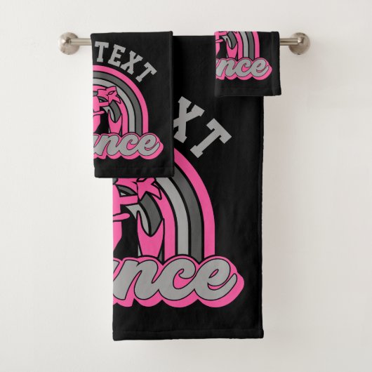 バレエダンサーADD文字クラシックダンスパフォーマー バスタオルセット (インサイチュ)