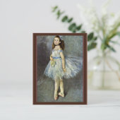 バレエダンサーbyピエール=オーギュストルノアール ポストカード (スタンド正面)