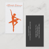 バレエダンサーII 名刺 (正面/裏面)