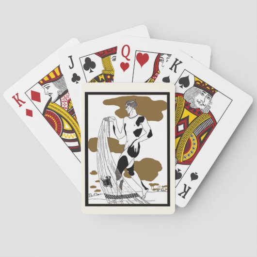 バレエダンサーVaslav Nijinski トランプ (裏面)