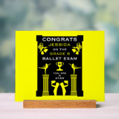 バレエダンスおめでとう アクリルサイン (ニュートラル)