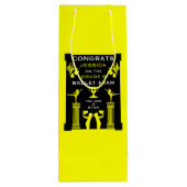 バレエダンスおめでとう ワインギフトバッグ (裏面)