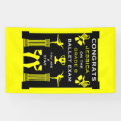 バレエダンスおめでとう 横断幕 (横)