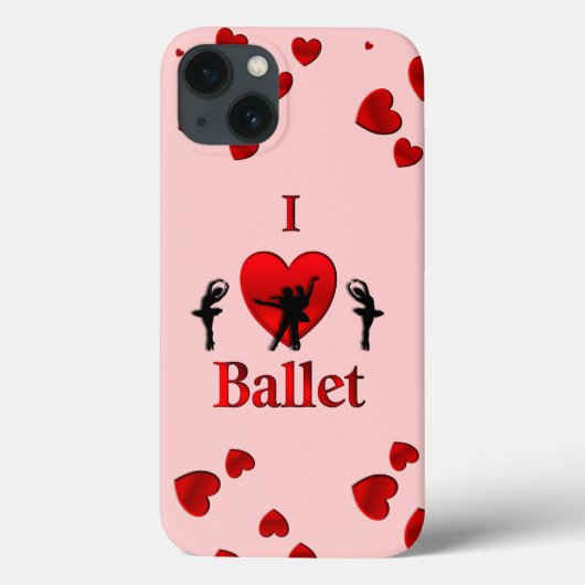 バレエダンスが好き Case-Mate iPhoneケース (裏面)