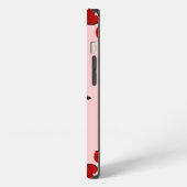 バレエダンスが好き iPhoneケース (左側面)