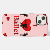 バレエダンスが好き iPhoneケース (裏面横)