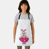 バレエダンスでウサギ エプロン (インサイチュ)