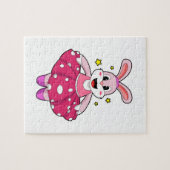 バレエダンスでウサギ ジグソーパズル (横)