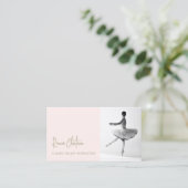 バレエダンスインストラクター写真 名刺 (スタンド正面)