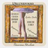 バレエダンスウッド スクエアシール (正面)