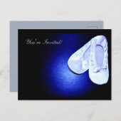 バレエダンスリサイタル インビテーションポストカード (正面/裏面)