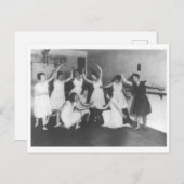 バレエダンスリハーサルヴィンテージ1916 ポストカード (正面/裏面)