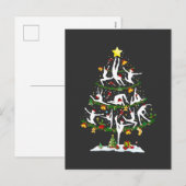 バレエダンス愛好家 クリスマス ライティング バレエ クリスマス  (正面/裏面)