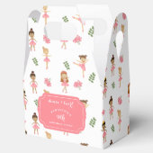 バレエダンス&トワイルピンクバレリーナ誕生日 フェイバーボックス (オープン)