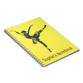 バレエダンモダンモダンス ノートブック (右側)