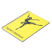 バレエダンモダンモダンス ノートブック (左側)